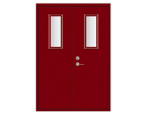 鋼質(zhì)對開防火門