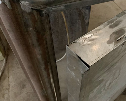 鋼質(zhì)防盜門(mén)樣品